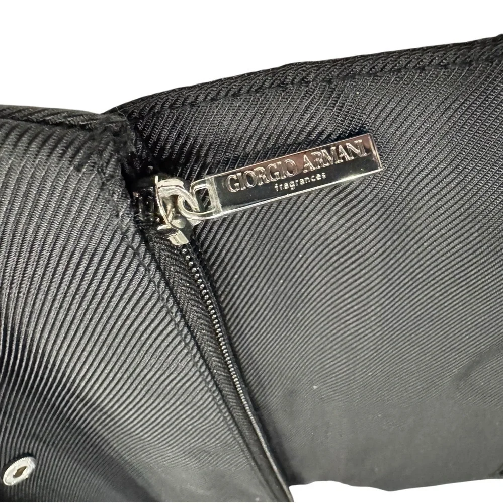 Giorgio Armani Hanging Toiletry Bag | Armani Code Black Travel Organizer